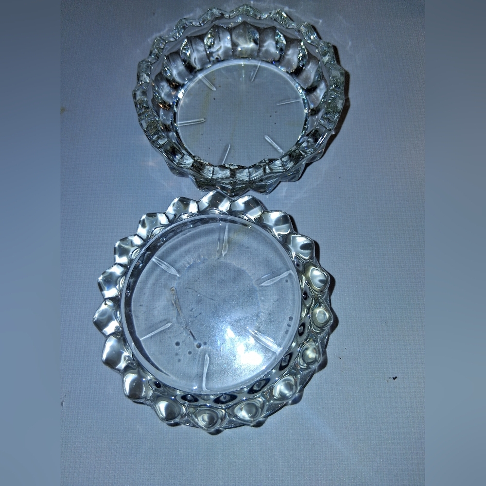 Fortoria American Clear Glassware Ashtray
